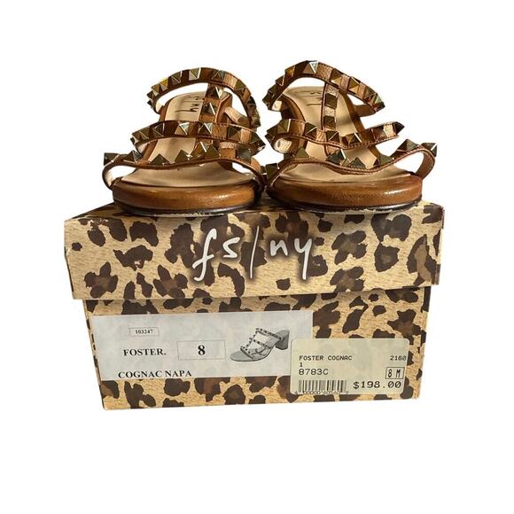 FRENCH SOLE FOSTER STUDDED SANDAL size 8 - Picture 2 of 6